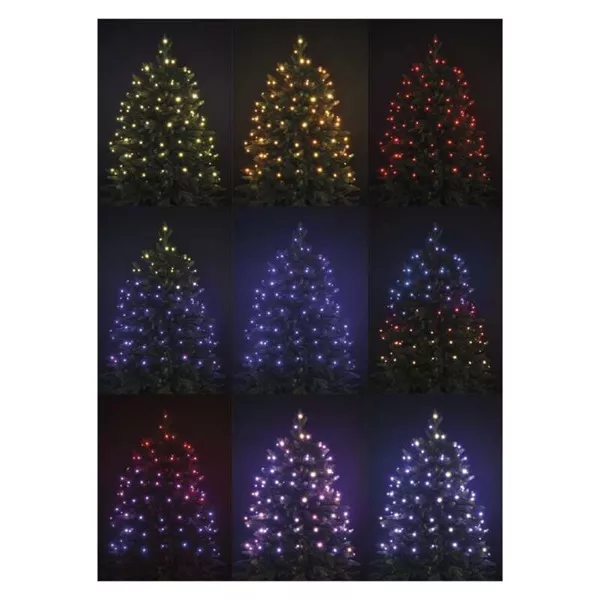 Emos D4AA02 10m/96LED/kül-beltéri/RGB/időzítős színes karácsonyi LED fényfüzér