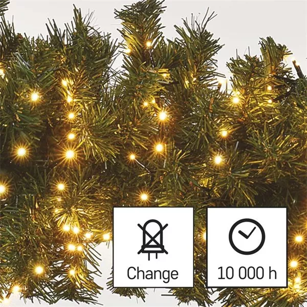 Emos D4BV02 8m/400LED/kül-beltéri/időzítős/vintage süni karácsonyi LED fényfüzér