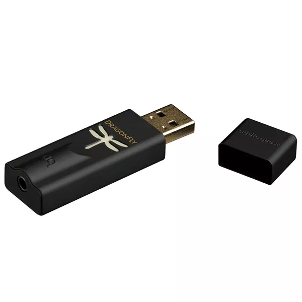 AudioQuest Dragonfly Black USB DAC előfok és fejhallgató erősítő style=