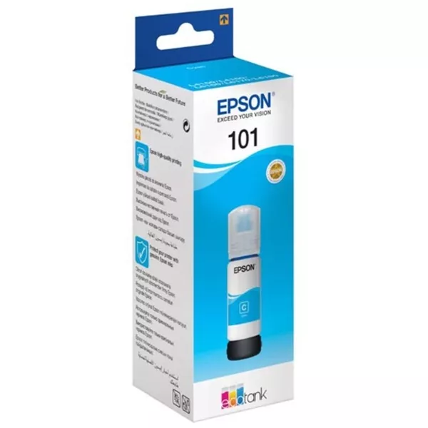 Epson C13T03V24A T03V2 70ml EcoTank kompatibilis cián tintapalack