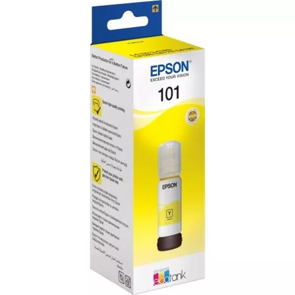 Epson C13T03V44A T03V4 70ml EcoTank kompatibilis sárga tintapalack