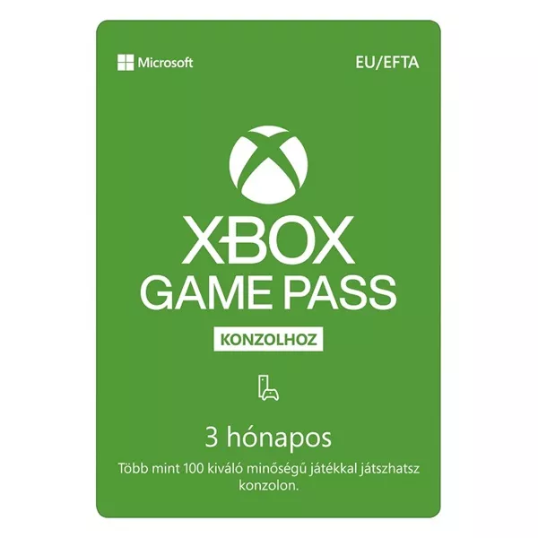 Microsoft Xbox Game Pass 3 hónapos előfizetés style=
