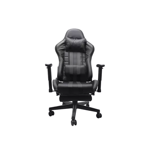 Ventaris VS500BK lábtámasszal! fekete gamer szék