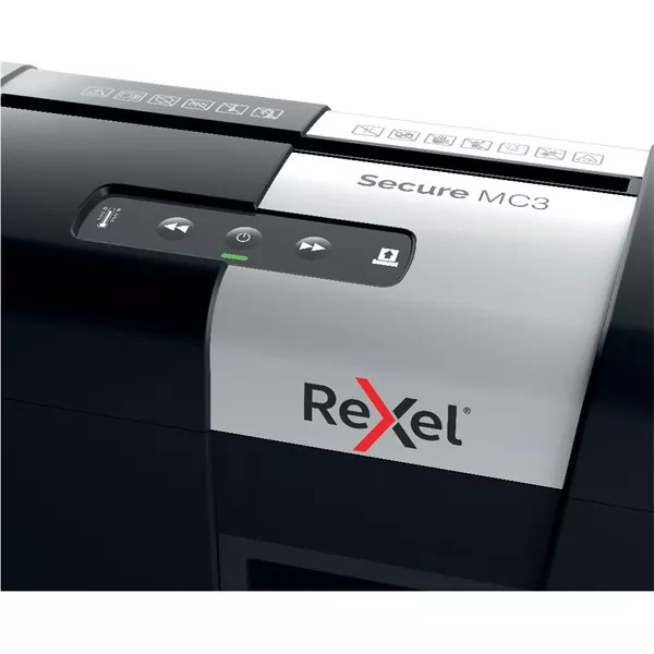 Rexel Secure MC3 Whisper-Shred mikrokonfetti iratmegsemmisítő