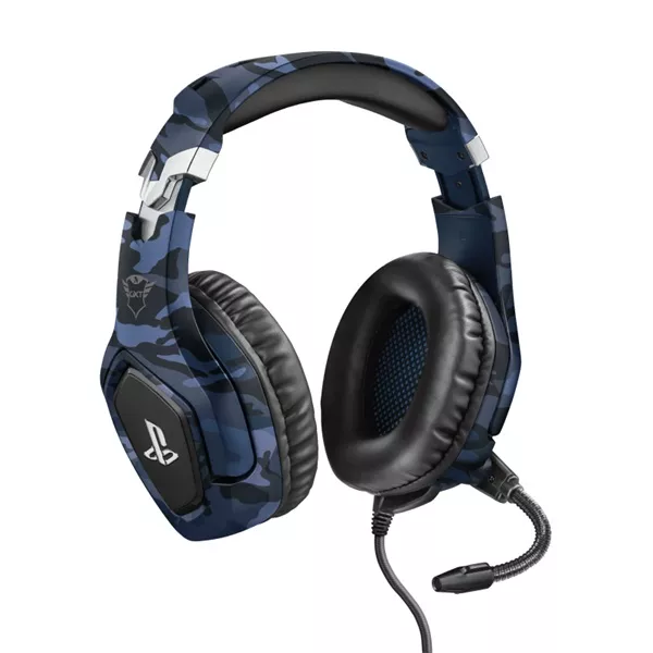 Trust GXT Forze-B PS4 kék gamer headset style=