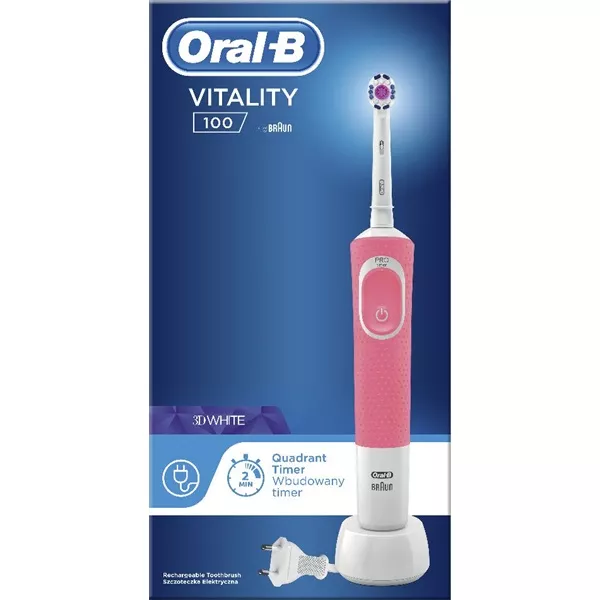 Oral-B Vitality 100 rózsaszín elektromos fogkefe