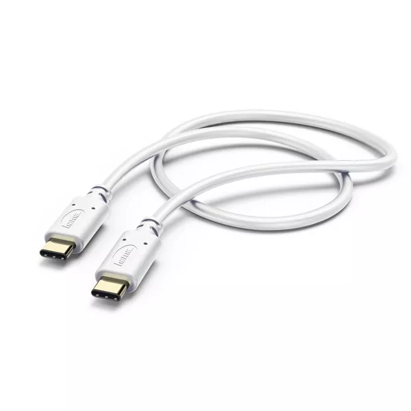 Hama 183328 USB 2.0 Type-C- Type C fehér 1,5m adatkábel