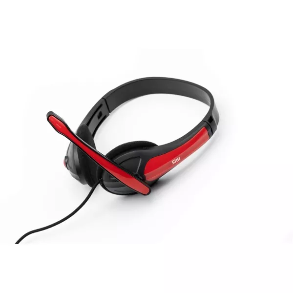 IRIS F-25 piros headset style=