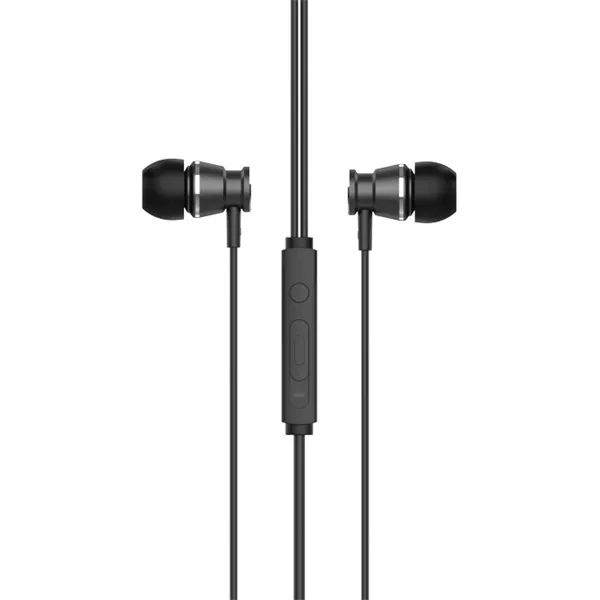 IRIS G-23 mikrofonos fekete fülhallgató