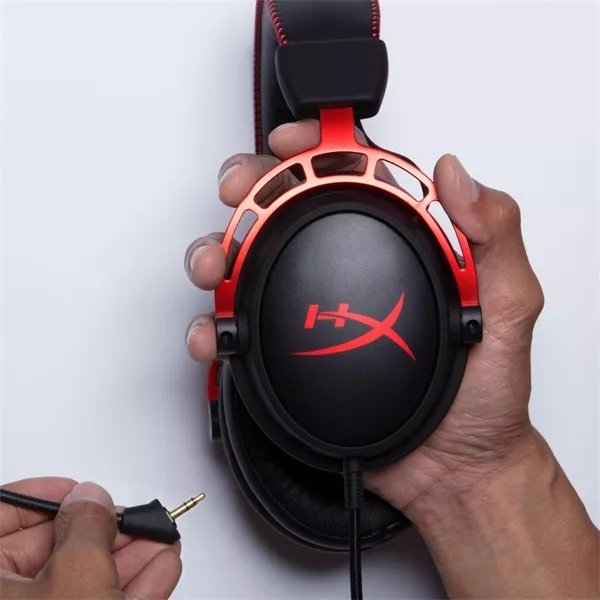 HyperX Cloud Alpha 3,5 Jack fekete-vörös gamer headset