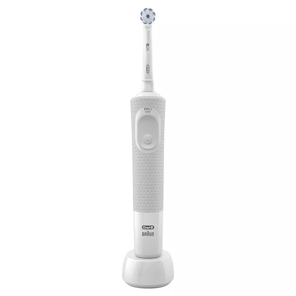 Oral-B Vitality 100 Sensitive Clean fehér elektromos fogkefe