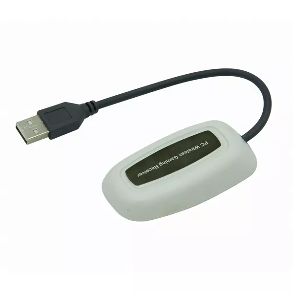 PRC PRCX360PCWLSSW vezeték nélküli Xbox 360/PC USB adapterrel fehér kontroller