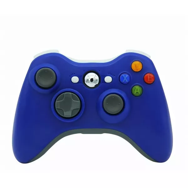 PRC vezeték nélküli Xbox 360/PC USB adapterrel kék kontroller style=