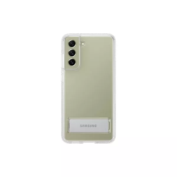 Samsung OSAM-EF-JG990CTEG Galaxy S21 FE clear stand átlátszó hátlap