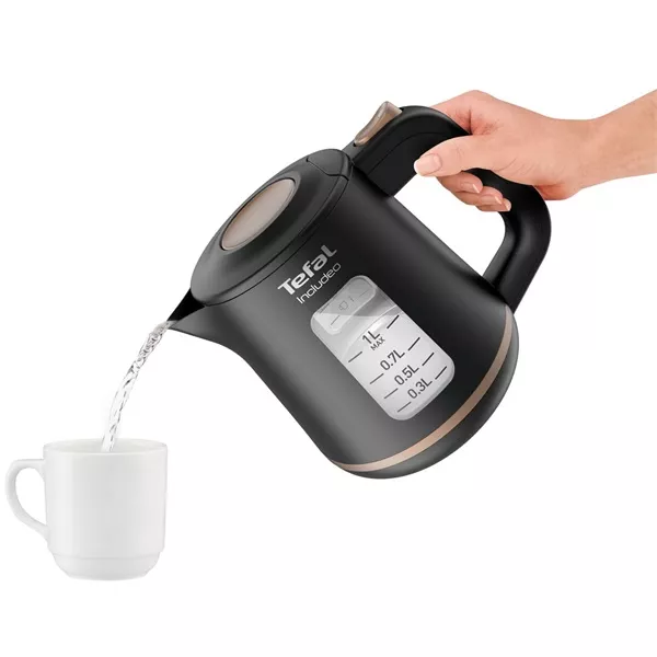 Tefal KI533811 1L-es fekete vízforraló