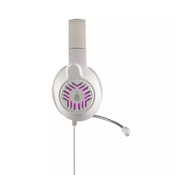 Spartan Gear 2807583 Medusa Wired fehér-szürke headset