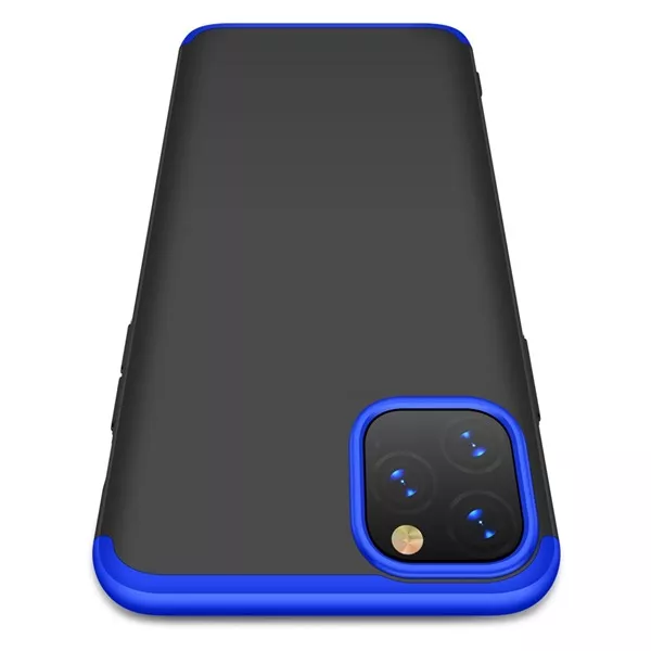 GKK GK0500 360 Full Protection 3in1 iPhone 11 Pro fekete/kék hátlap