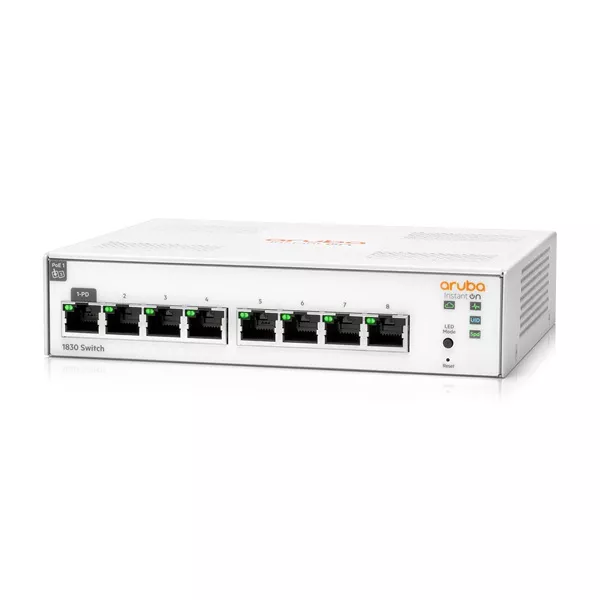 Aruba Instant On JL810A 1830 8xGbE LAN port smart menedzselhető switch