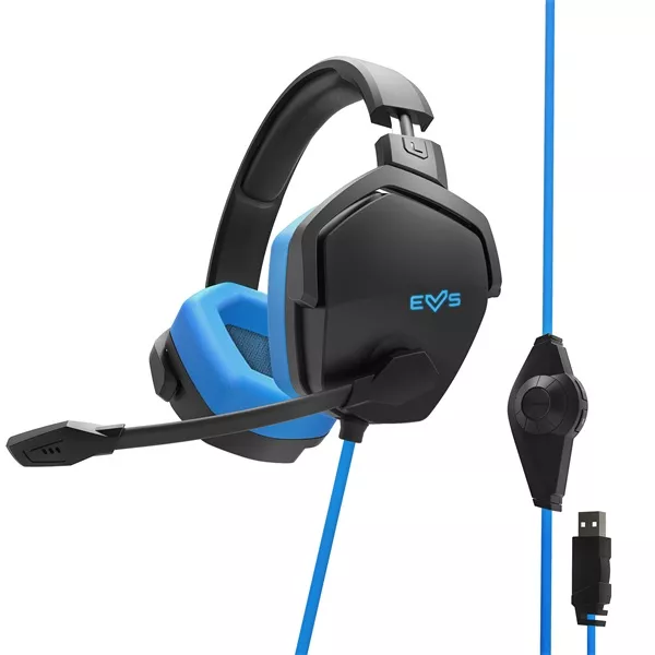 Energy Sistem EN 453191 ESG 4 Surround 7.1 kék gamer headset