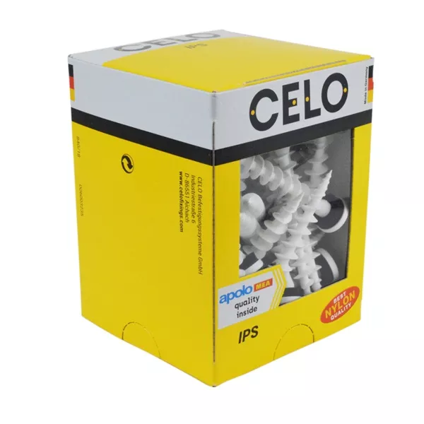 CELO IPS 80 fehér - RAL 9003 (50 db / doboz) szigetelőanyag csavar