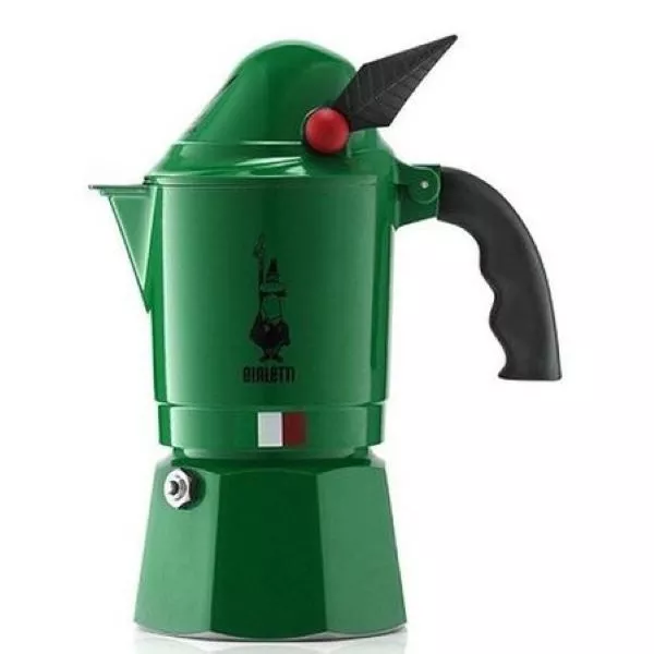 Bialetti 2762/MR Break Alpina zöld 3 személyes kotyogós kávéfőző