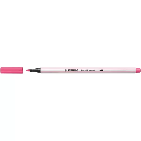 Stabilo Pen 68 brush pink ecsetfilc