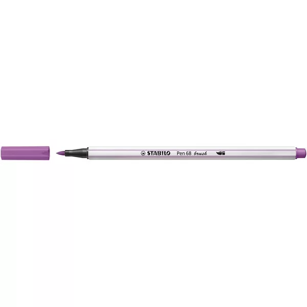 Stabilo Pen 68 brush szilva ecsetfilc