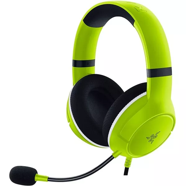 Razer Kaira X for Xbox Electric Volt lime gamer headset style=