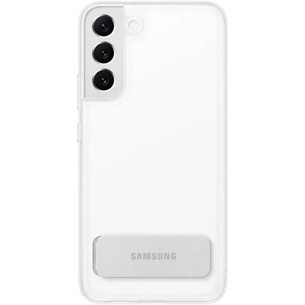 Samsung EF-JS906CTEGWW Galaxy S22 Plus clear stand cover átlátszó védőtok