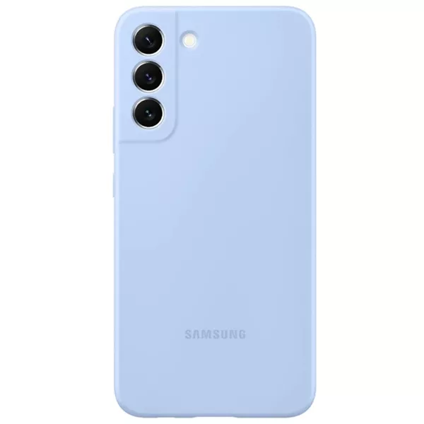 Samsung EF-PS906TLEGWW Galaxy S22 Plus kék szilikon védőtok