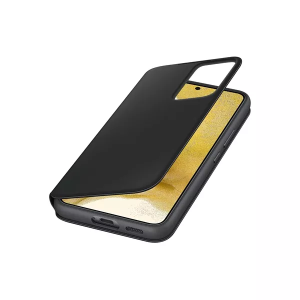 Samsung EF-ZS901CBEGEE Galaxy S22 smart clear view cover fekete védőtok