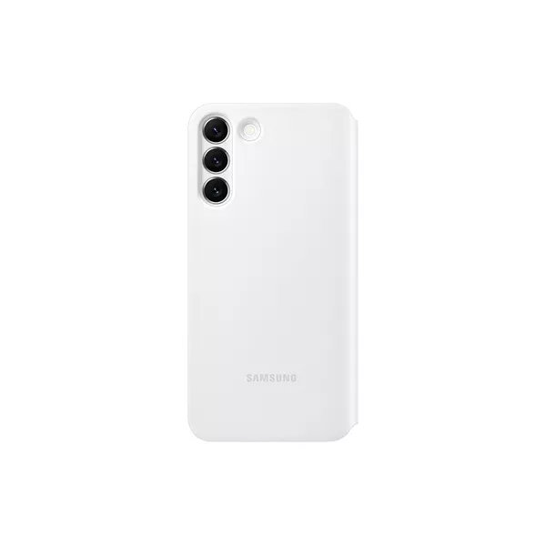 Samsung EF-ZS906CWEGEE Galaxy S22 Plus smart clear view cover fehér védőtok