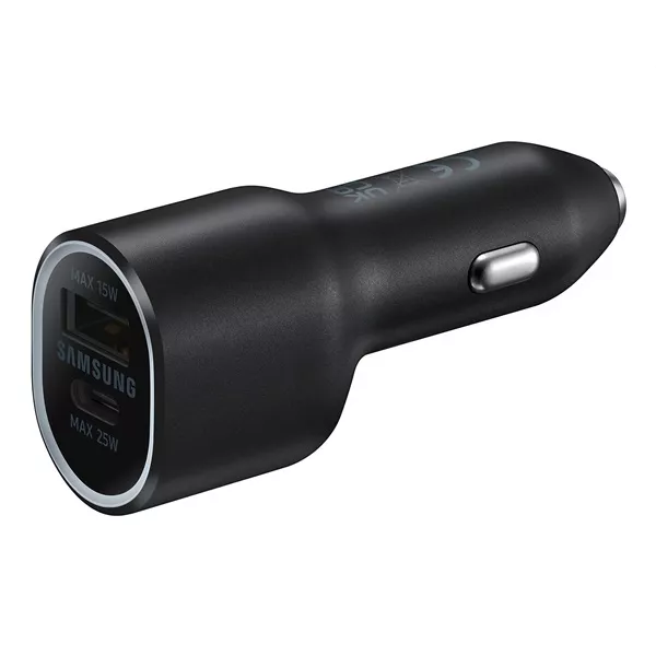 Samsung EP-L4020NBEGEU USB/Type-C fekete autós töltő