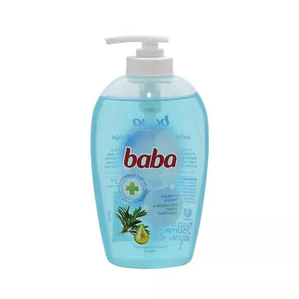 Baba 250 ml folyékony szappan antibakteriáli hatású teafaolajjal