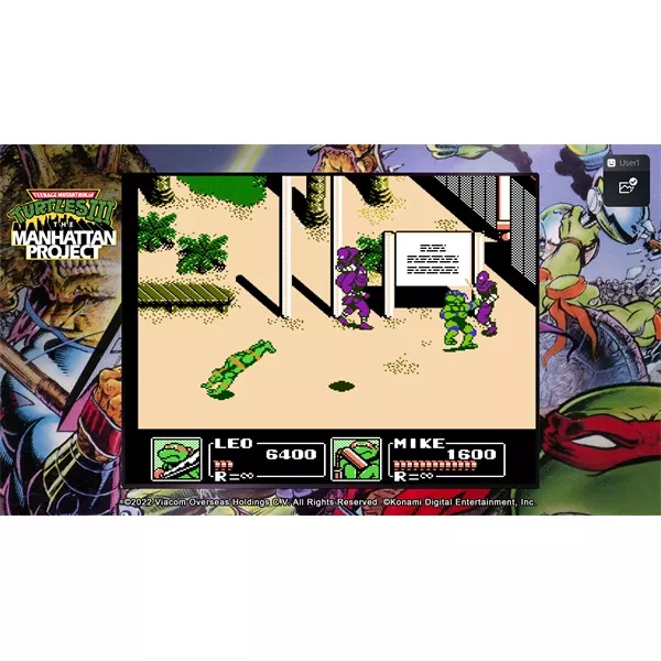 Teenage Mutant Ninja Turtles: The Cowabunga Collection PS5 játékszoftver