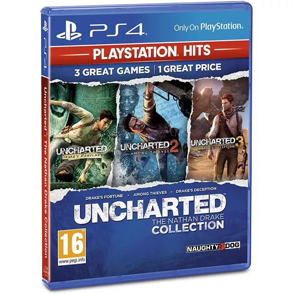 Uncharted Collection PS4 játékszoftver