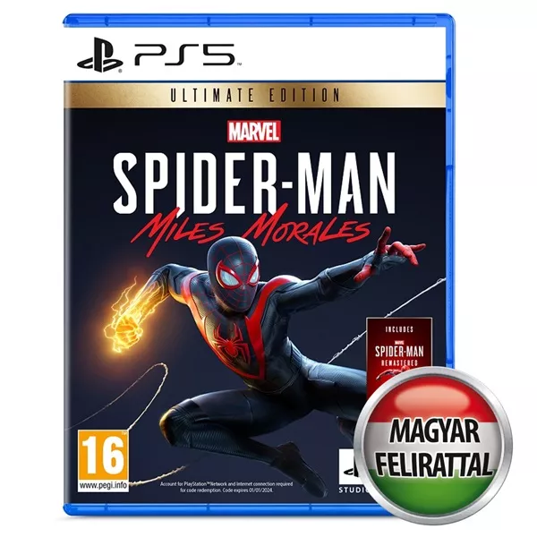 Marvel`s Spider-Man Miles Morales Ultimate Edition (magyar felirat) PS5 játékszoftver style=