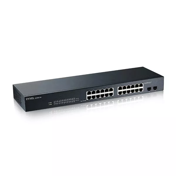 ZyXEL GS1900-24v2 24port GbE LAN smart menedzselhető switch