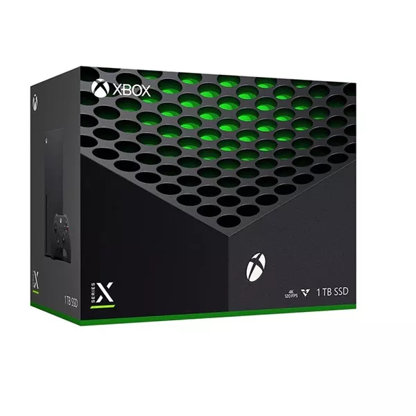 Microsoft Xbox Series X 1TB fekete játékkonzol style=