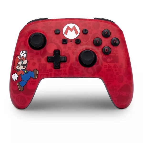 PowerA EnWireless Nintendo Switch vezeték nélküli Here We Go Mario kontroller style=