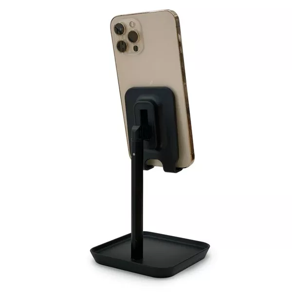 Kikkerland US216-BK fekete asztali telefontartó állvány