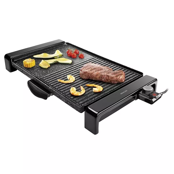 Sencor SBG 108BK fekete asztali elektromos grill