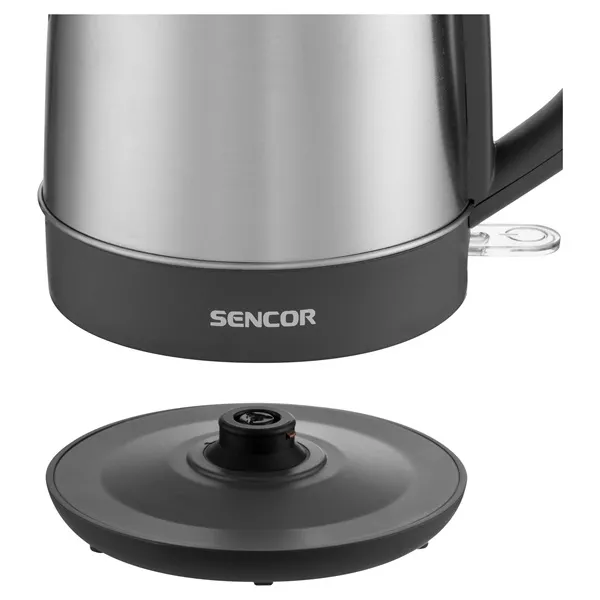 Sencor SWK 2200SS 1,2L-esinox-fekete vízforraló