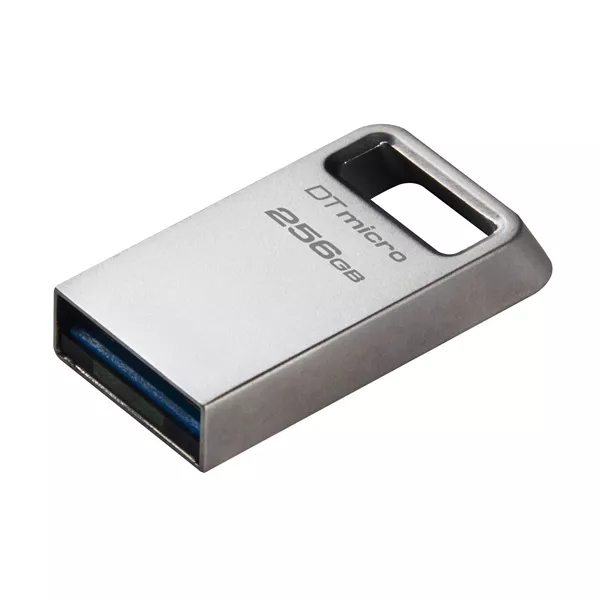 Kingston 256GB DataTraveler Micro USB3.2 A Ezüst (DTMC3G2/256GB) Flash Drive