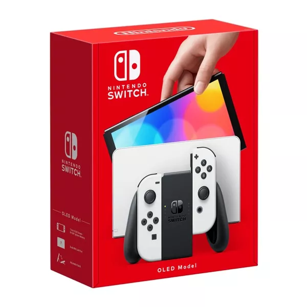 Nintendo Switch OLED Modell White Joy-Con játékkonzol style=