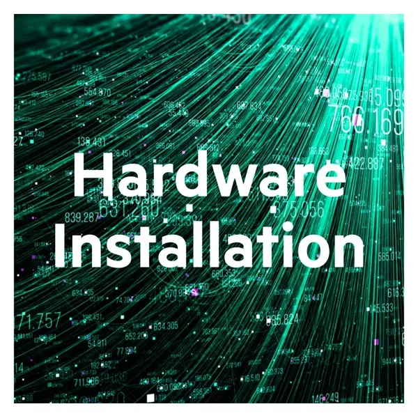 HPE U6E13E Installation and Startup Entry ML DL Server Service