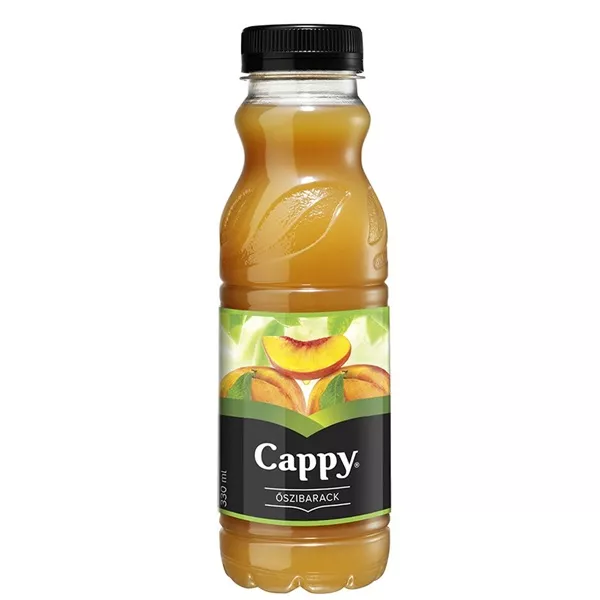 Cappy őszibarack 0,33l PET palackos gyümölcslé