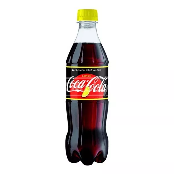 Coca-Cola Zero Lemon 0,5l PET palackos üdítőital