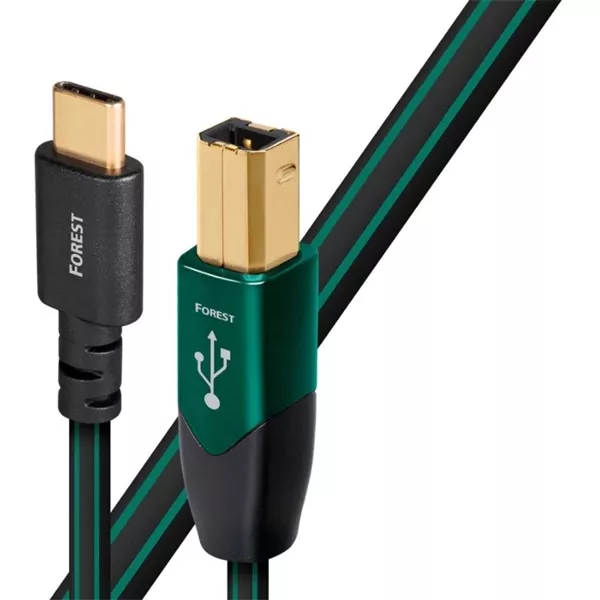 AudioQuest Forest USBFOR20.75CB 0,75m USB 2.0 Type-B - Type-C USB kábel