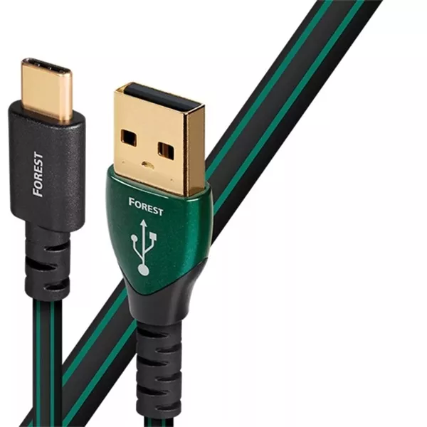 AudioQuest Forest USBFOR201.5CA 1,5m USB 2.0 Type-A - Type-C USB kábel